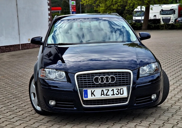 Audi A3 cena 22900 przebieg: 235000, rok produkcji 2008 z Brok małe 742